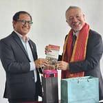 MINISTER MONTEIRO MEETS AMASSADOR YAMAMOTO YASUSHI OF JAPAN