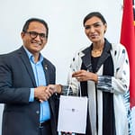 MINISTER MONTEIRO RECEIVES COURTESY CALL FROM UAE DEPUTY HEAD OF MISSION